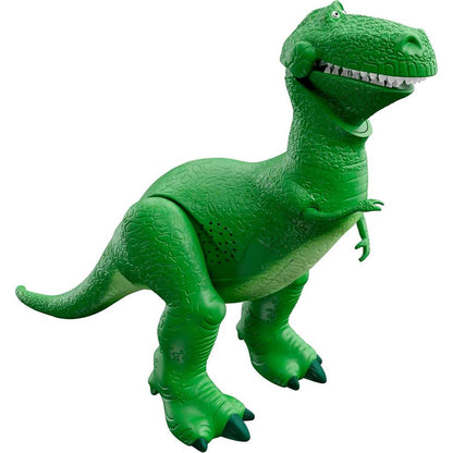 Disney -  Pixar - Toy Story Roarin’ Laughs Rex Moving & Talking Dinosaur Figure 28cm