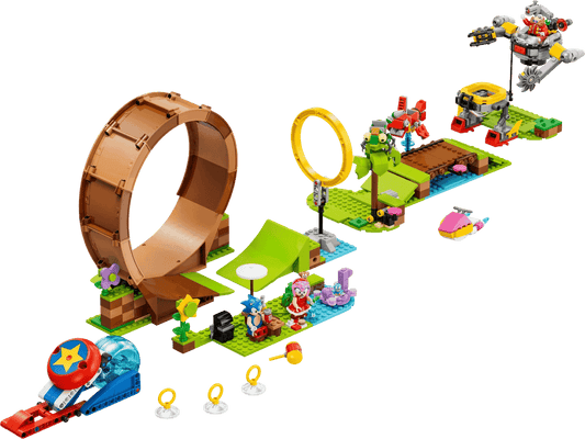 LEGO 76994 Sonic's Green Hill Zone Loop Challenge - Sonic The Hedgehog 2023