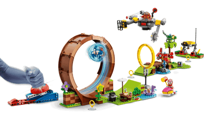 LEGO 76994 Sonic's Green Hill Zone Loop Challenge - Sonic The Hedgehog 2023