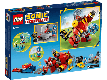 LEGO 76993 Sonic vs. Dr. Eggman's Death Egg Robot - Sonic the Hedgehog