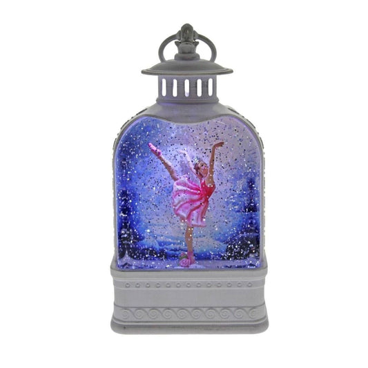 Cotton Candy - Lantern Ballerina Medium - Glitter Light-Up Collectable