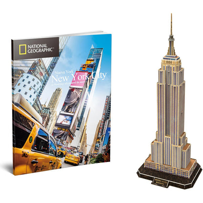 U Games - National Geographic New York - Empire State Building 3d Puzzle 66pc