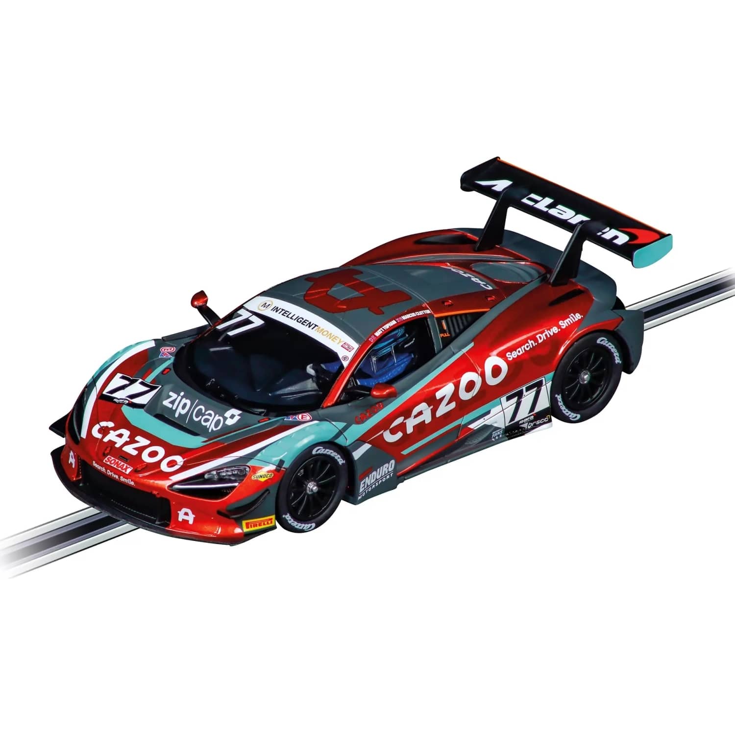 Carrera - Digital 1:32 - McLaren 720S GT3 Enduro Motorsport No.77 British GT 2031 - Slot Car Also Suits Scalextric