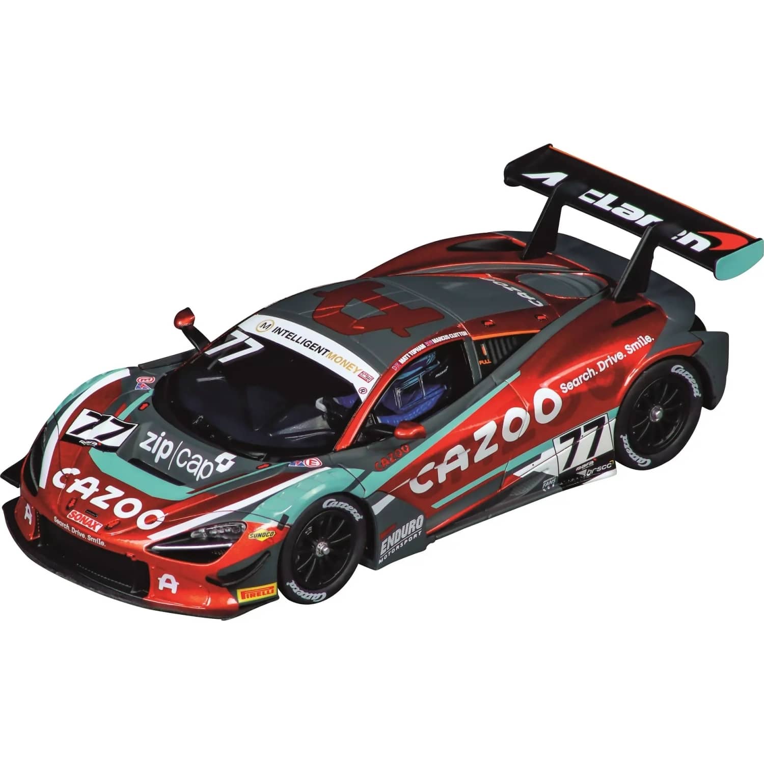 Carrera - Digital 1:32 - McLaren 720S GT3 Enduro Motorsport No.77 British GT 2031 - Slot Car Also Suits Scalextric