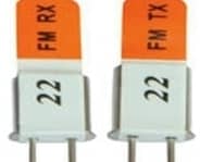 CRYSTALS TX + RX PAIR 36MHZ  HOLA HELI SPARE PARTS
