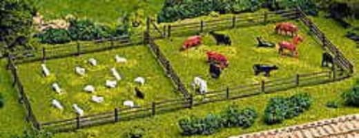 ATLAS HO COWS AND HORSES AIATL0778 TRAIN ACCESSORIES