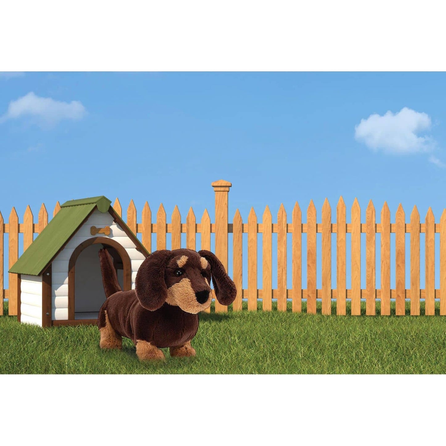 Jellycat - Otto Sausage Dog Brown 9x19x29cm