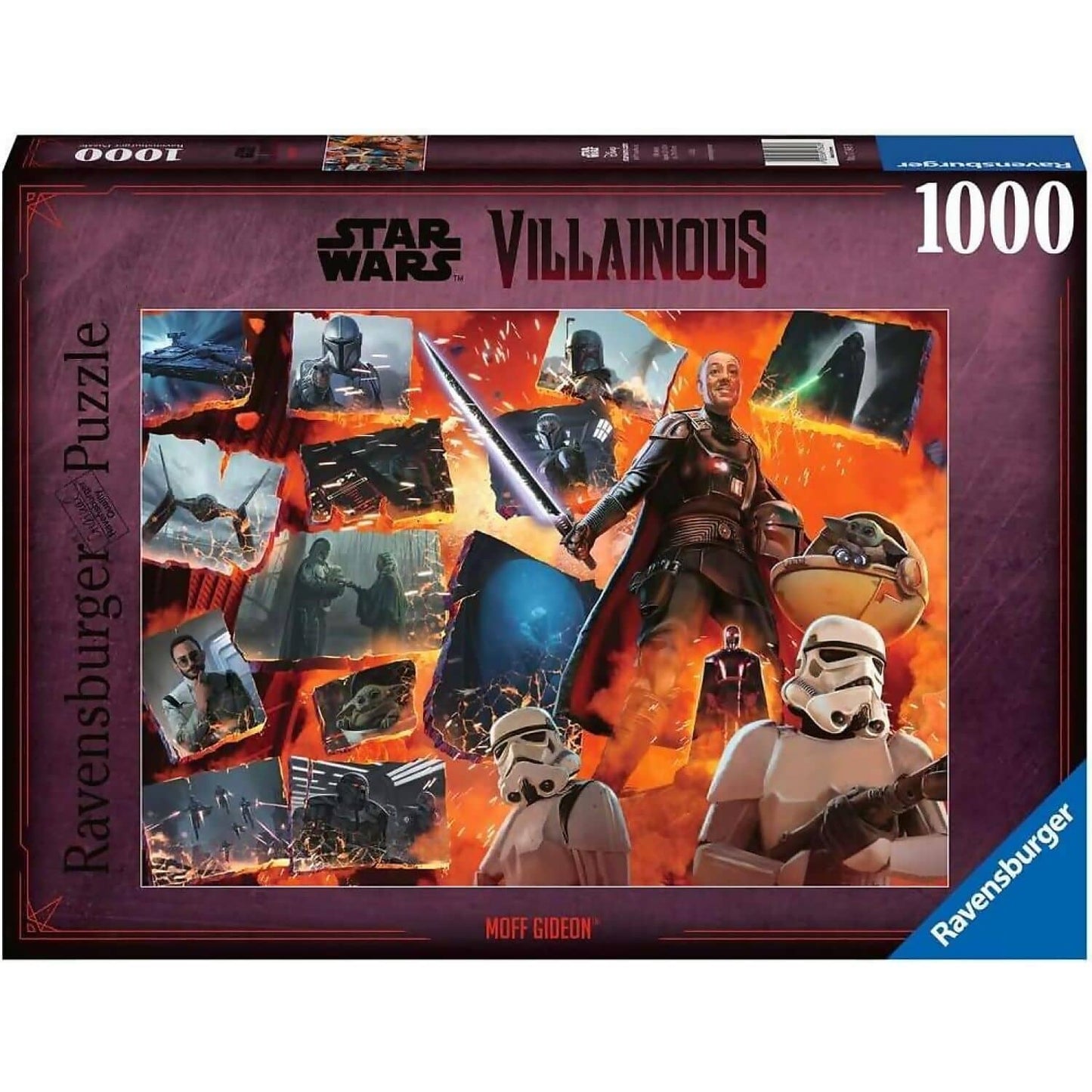 Ravensburger - Star Wars Villainous: Moff Gideon Jigsaw Puzzle 1000 Pieces