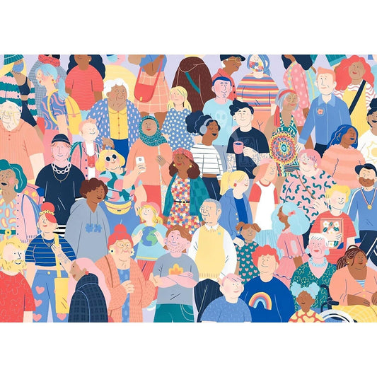 Ravensburger - People From The World Jigsaw Puzzle 1000 Pieces