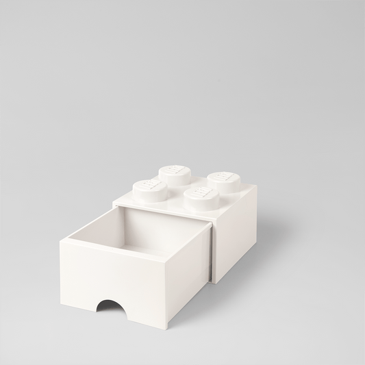LEGO Storage Brick Drawer 4 (1 Drawer) White 4005 - Room Copenhagen