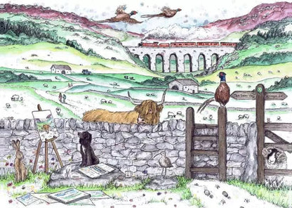 Ravensburger - Yorkshire Dales Jigsaw Puzzle 1000 Pieces