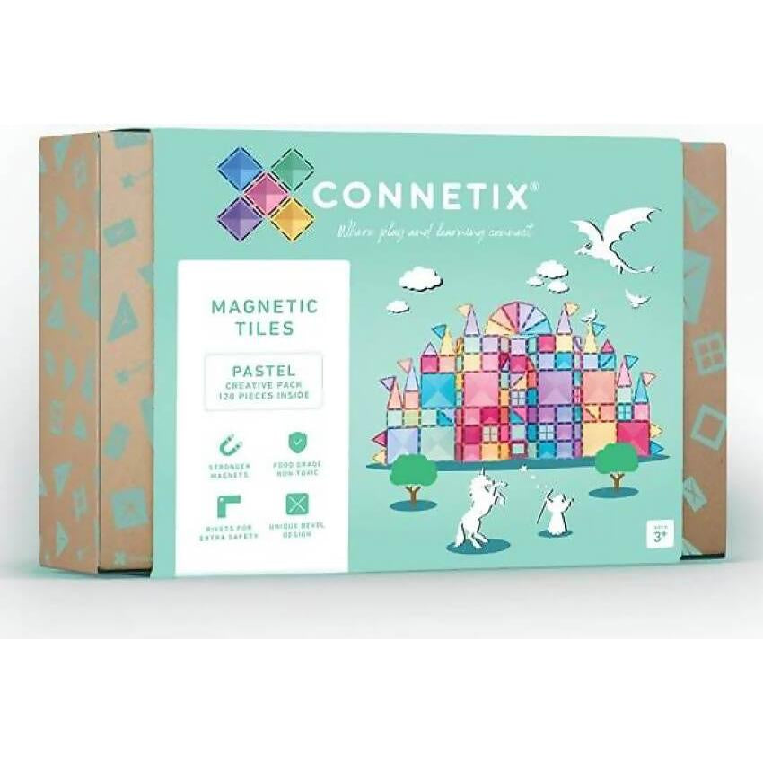 Connetix - Magnetic Tiles Pastel Creative Pack 120pc