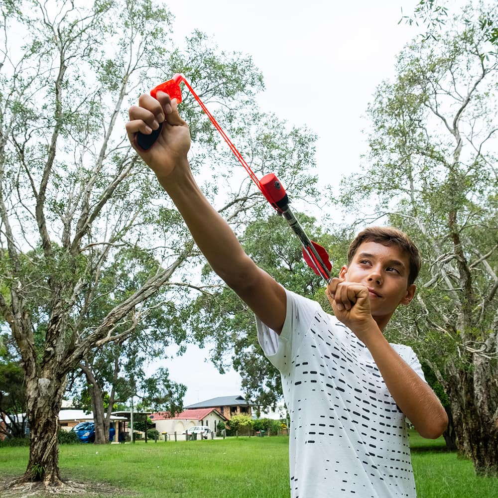Cooee - Sky Rockets With Bungee Elastic Launcher