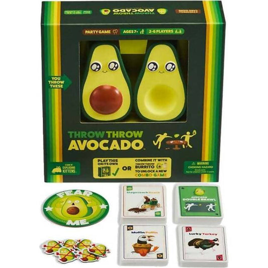 Exploding Kittens - Throw Throw Avocado Card Game