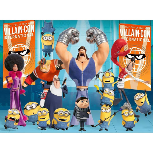 Ravensburger - Minions The Rise Of Gru Jigsaw Puzzle Xxl 100 Pieces