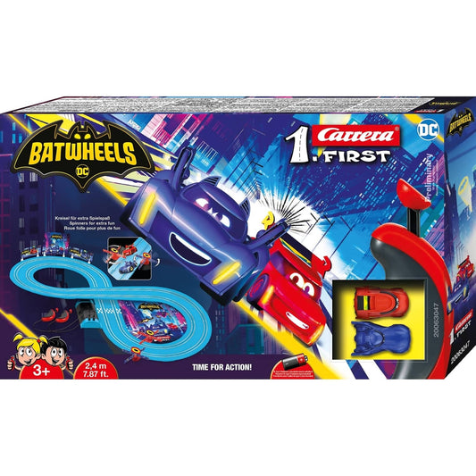 Carrera -  First - Batwheels Time for Action Slot Car playset