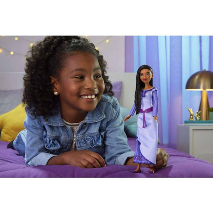 Disney -  Wish - Asha Of Rosas Posable Fashion Doll - Mattel