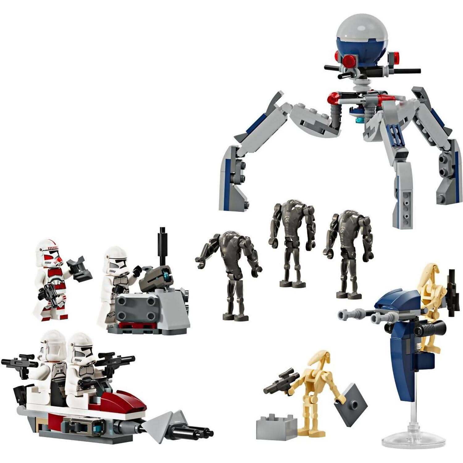 LEGO 75372 Clone Trooper & Battle Droid Battle Pack - Star Wars