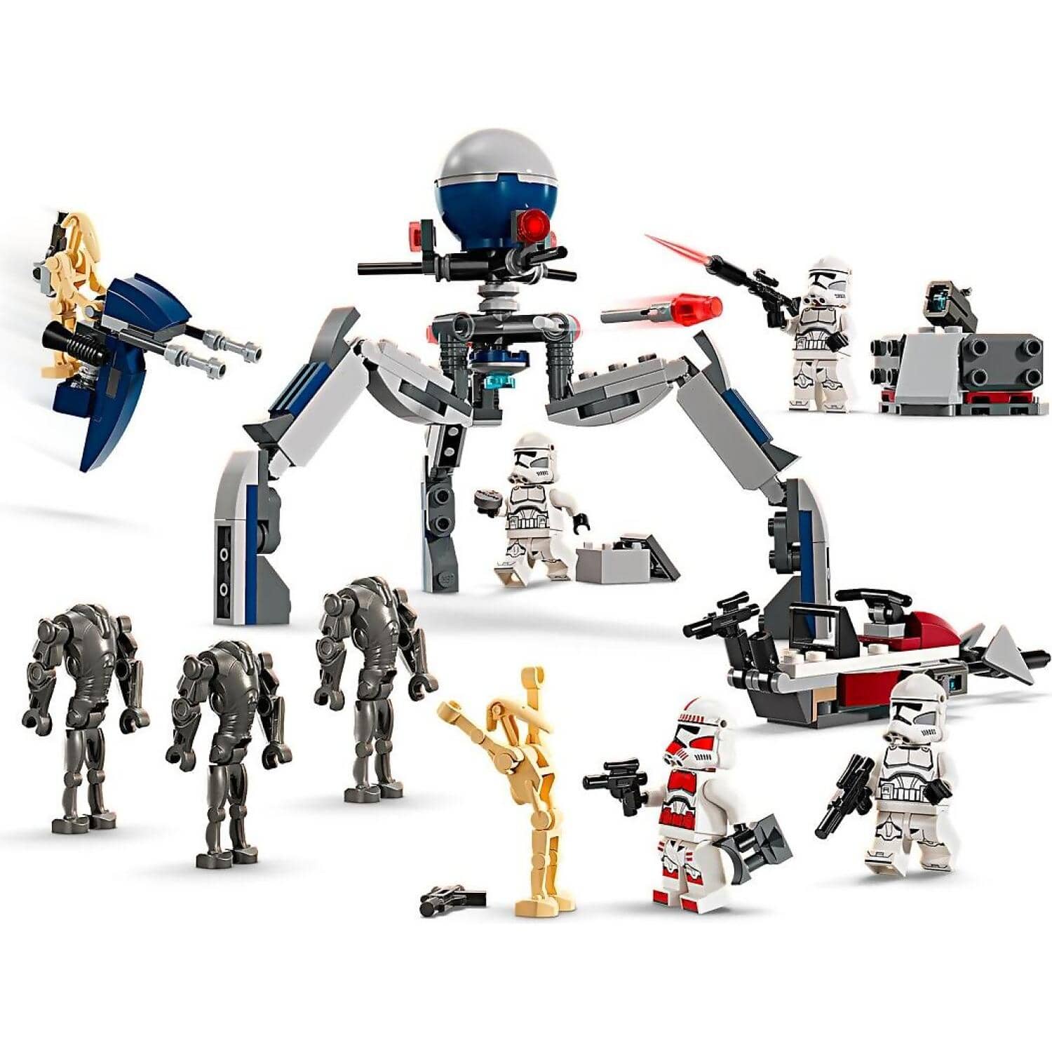LEGO 75372 Clone Trooper & Battle Droid Battle Pack - Star Wars