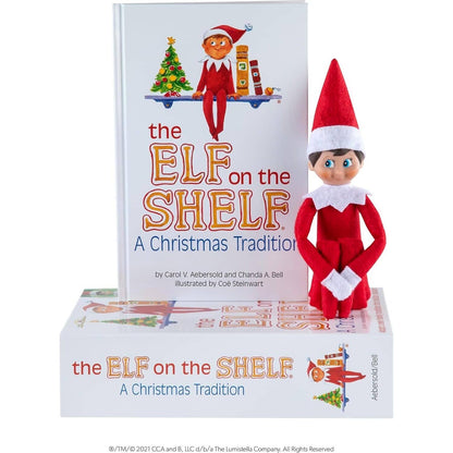 The Elf On The Shelf - A Christmas Tradition Elf and Book Box Set