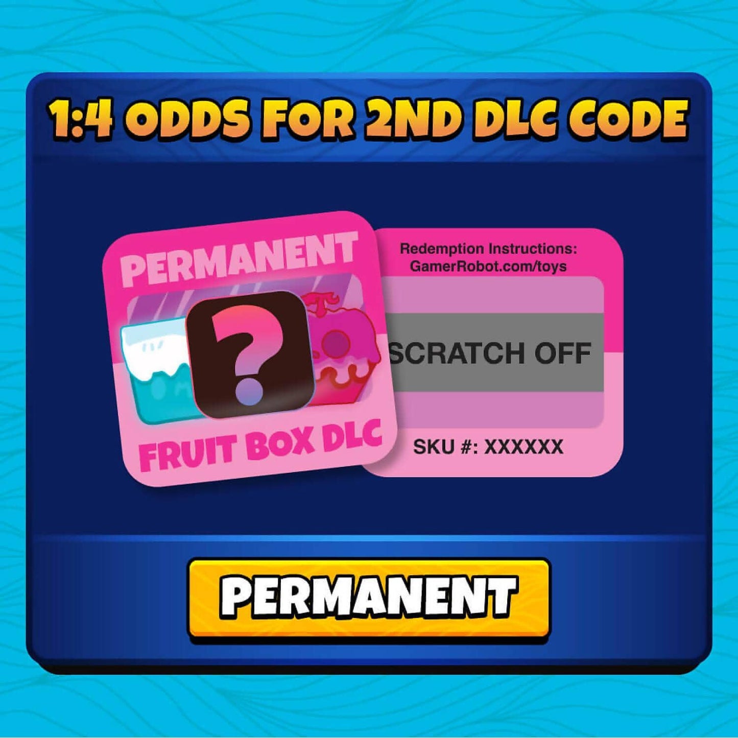 Phatmojo - Blox Fruit Plush Asst With Dlc Code 4inch Collectible Blind Box