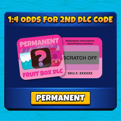 Phatmojo - Blox Fruit Plush Asst With Dlc Code 4inch Collectible Blind Box Mystery Plush
