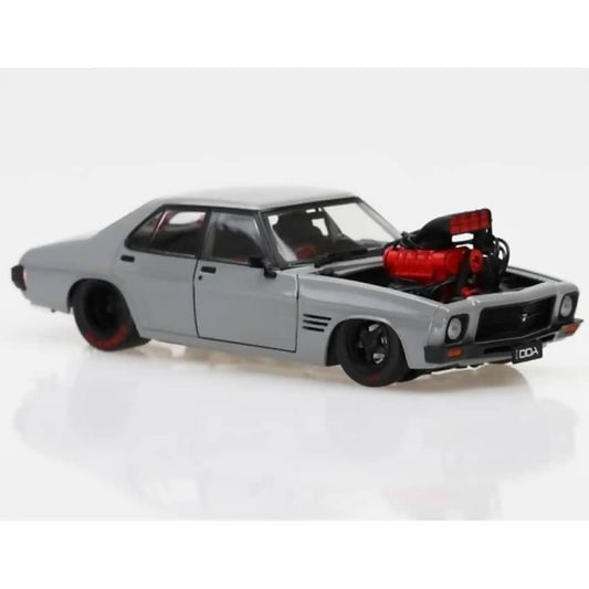 DDA Collectibles -  1:24 Scale - HQ Holden Monaro Grey Blown Custom - Diecast Model
