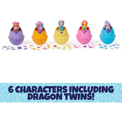 Hatchimals -  Alive - Pink & Yellow Egg Carton - Spin Master