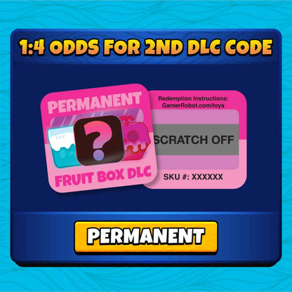 Blox Fruits - 8-inch Collectible Plush Asst With Dlc Code Blind Box Series 1 Mystery Plush - Phatmojo