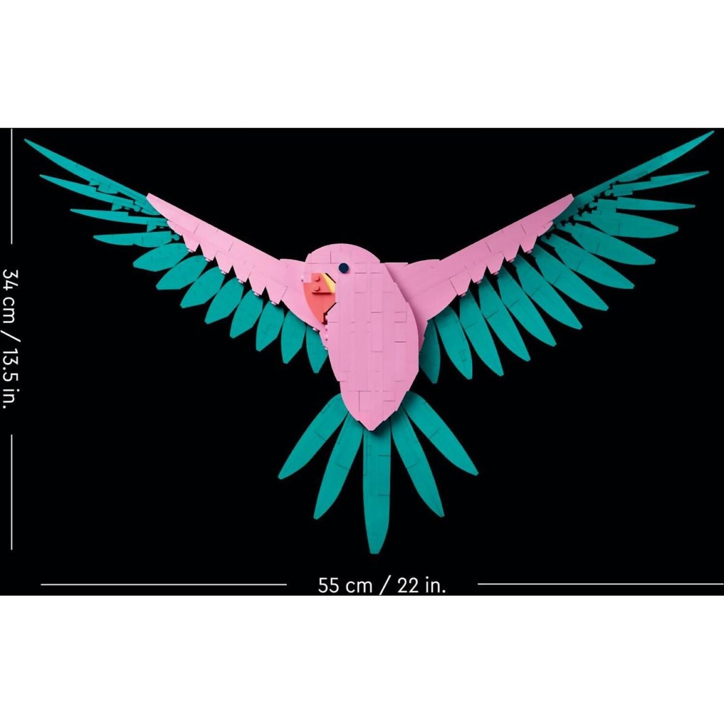 LEGO 31211 The Fauna Collection Macaw Parrots - Art