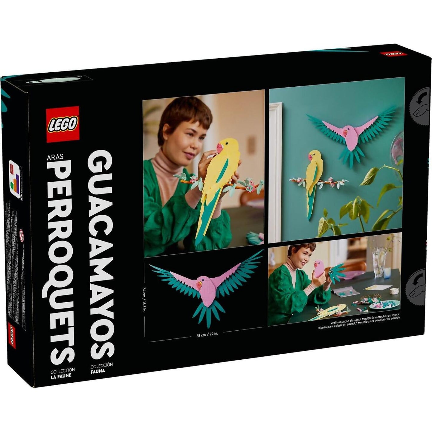 LEGO 31211 The Fauna Collection Macaw Parrots - Art