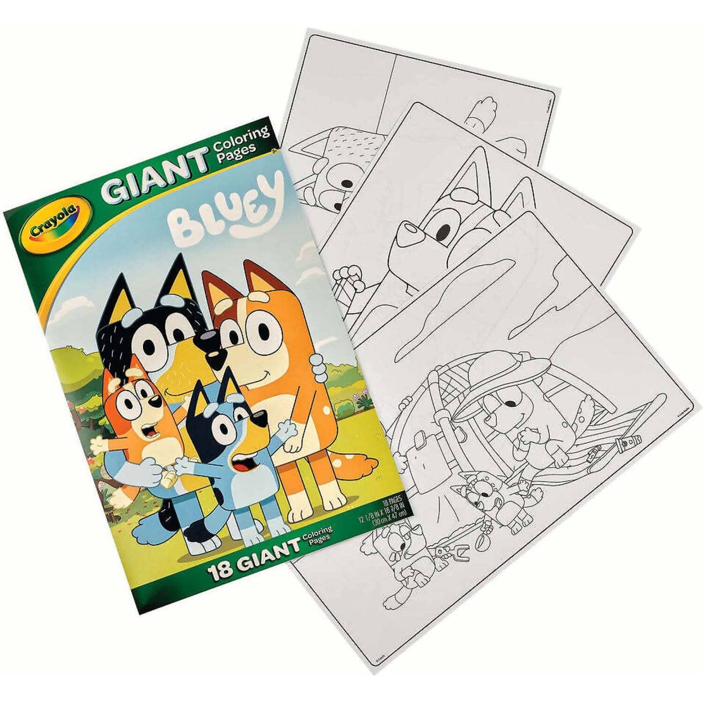 Crayola - Giant Colouring Pages Bluey