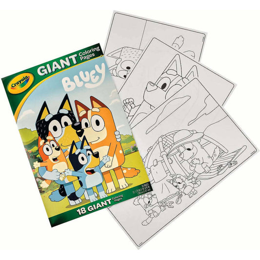 Crayola - Giant Colouring Pages Bluey