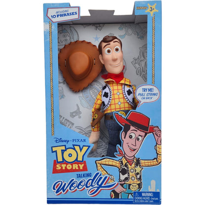 Disney -  Pixar - Toy Story 14-inch Talking Woody Plush Classic