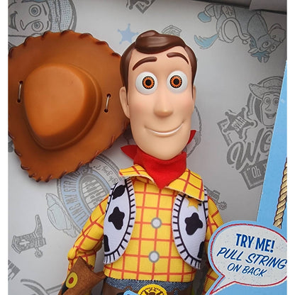 Disney -  Pixar - Toy Story 14-inch Talking Woody Plush Classic