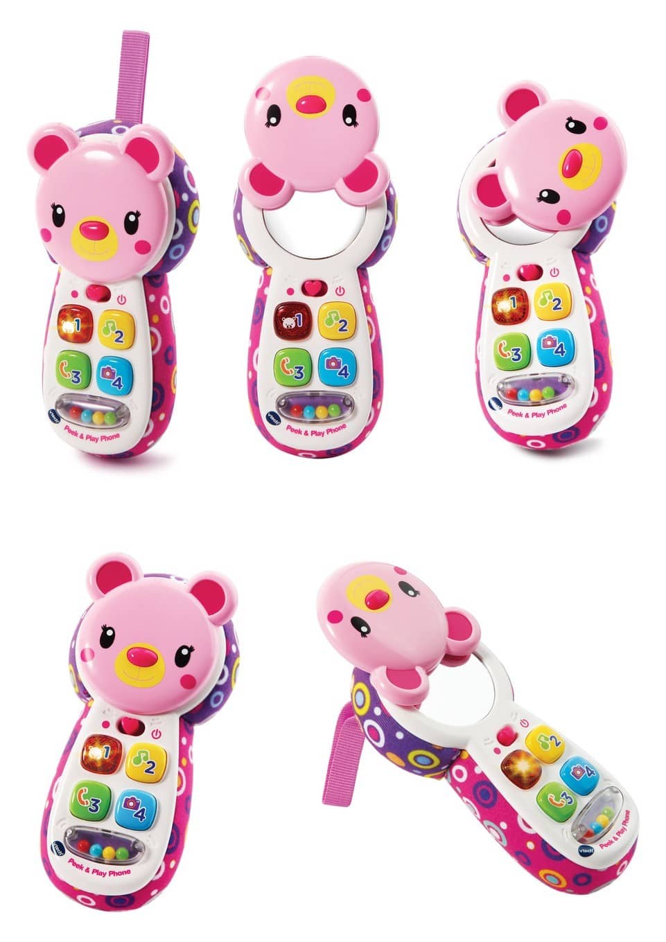 Vtech - Peek &amp; Play Phone Pink