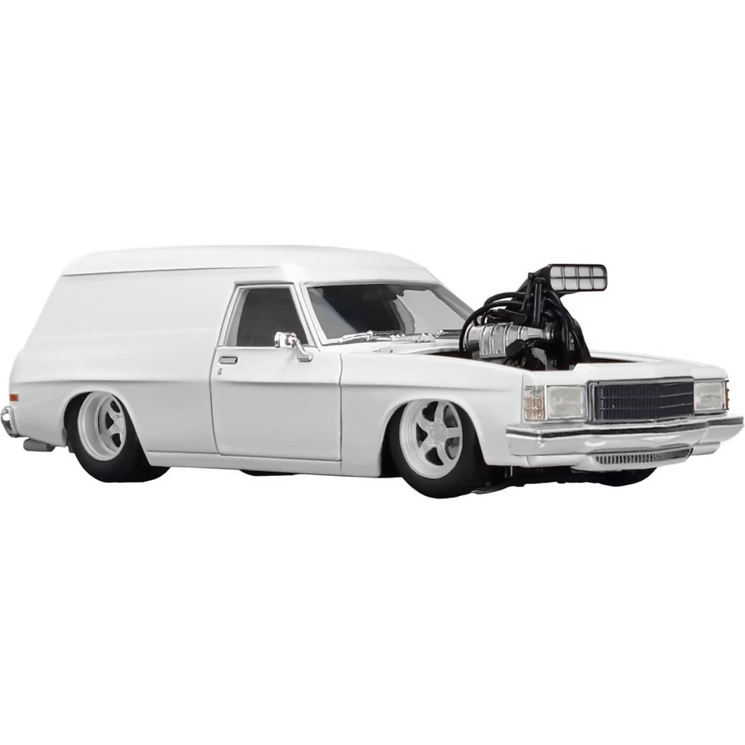 DDA Collectibles - 1:24 Scale - 1975 HJ Holden Panelvan Super Charged & Slammed - Plastic Diecast Model Kit