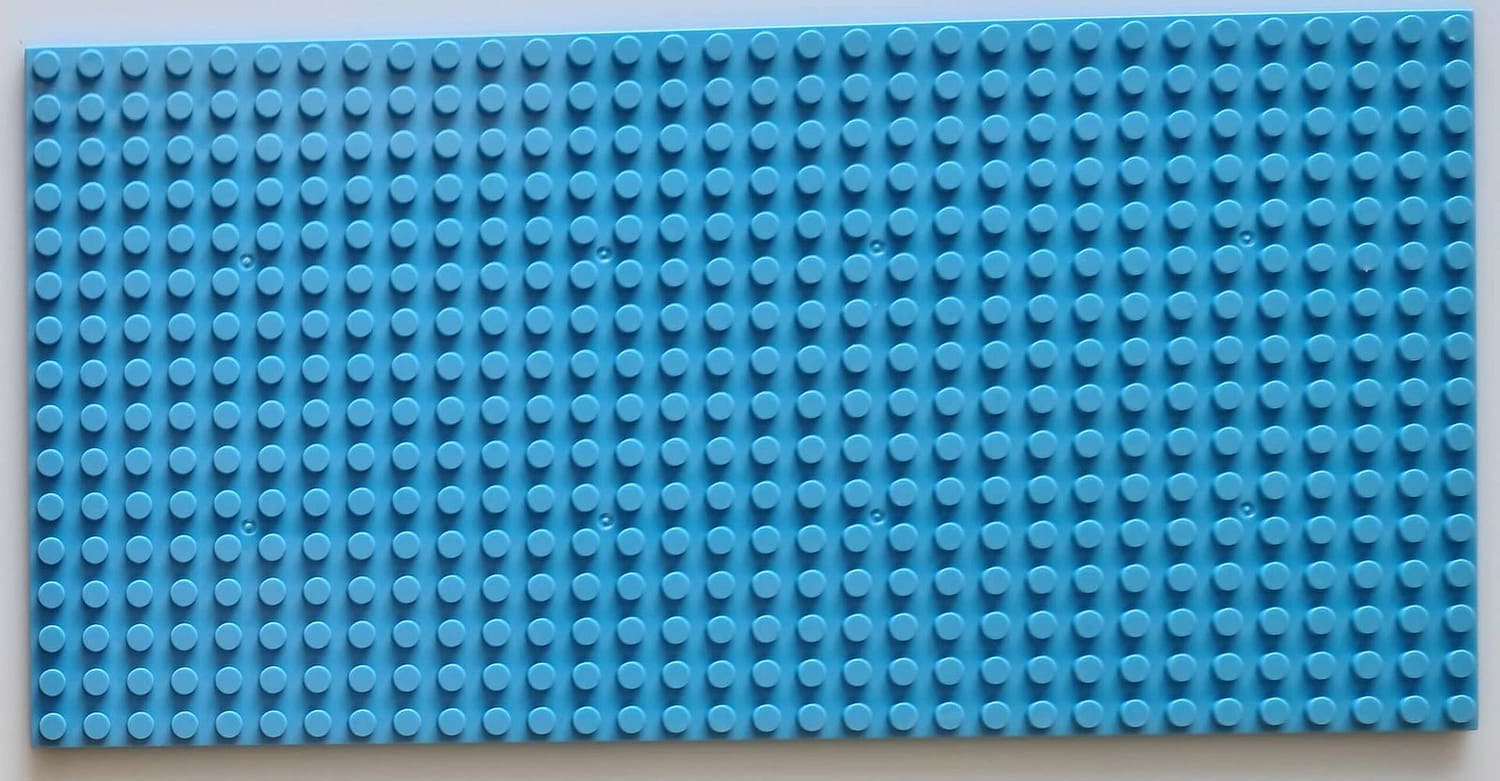 BASEPLATE Double Sided 16x32 Studs L/blue Generic Brand
