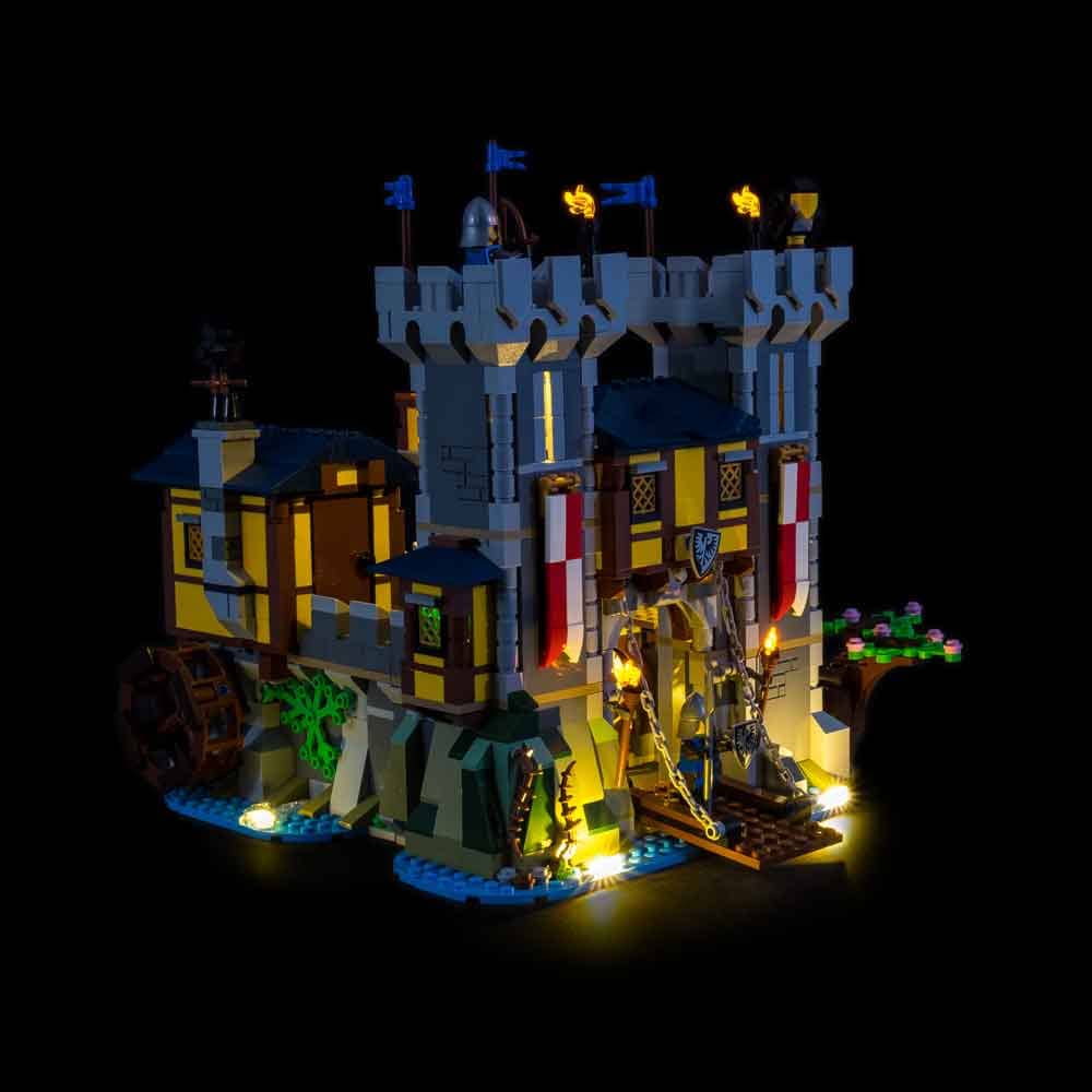 Light My Bricks - LIGHT KIT for LEGO Medieval Castle 31120