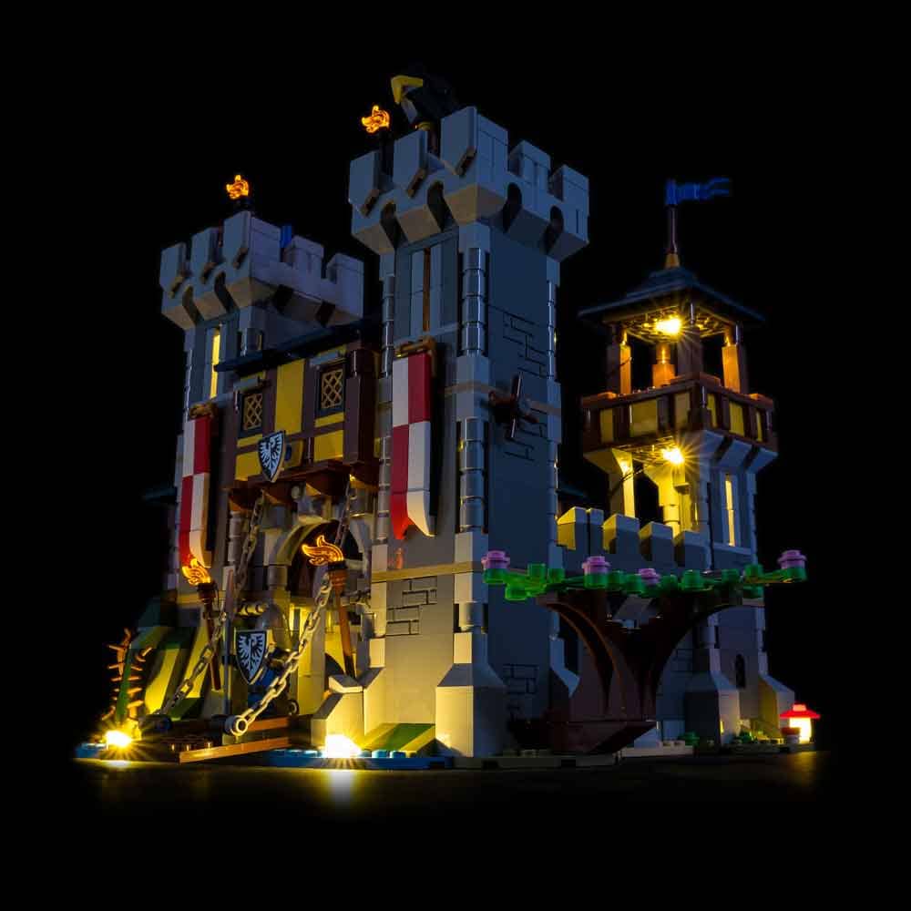 Light My Bricks - LIGHT KIT for LEGO Medieval Castle 31120