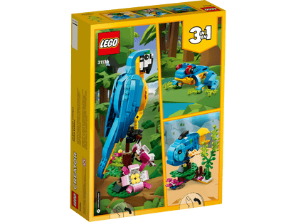 LEGO 31136 Exotic Parrot - Creator 3in1