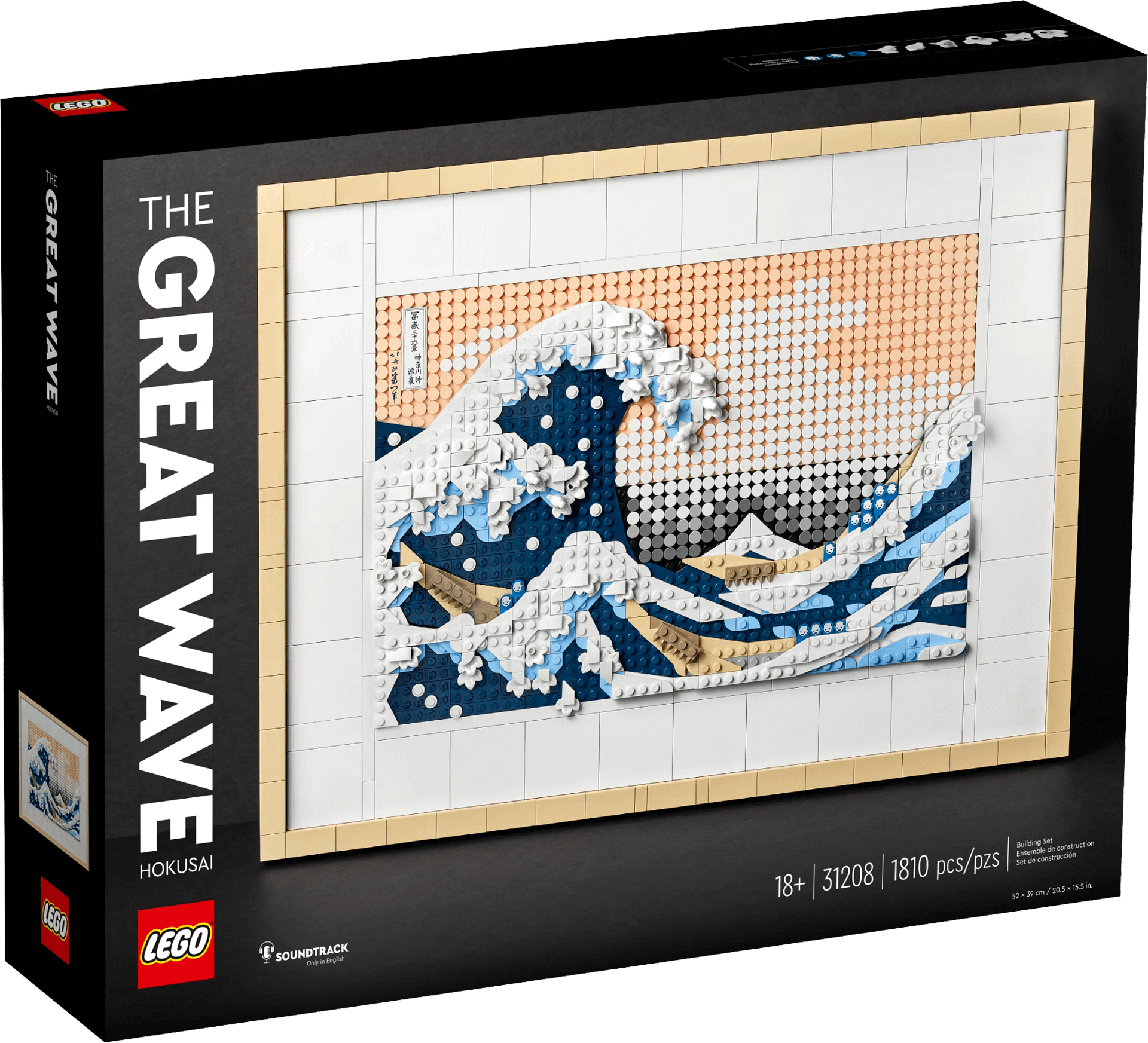 LEGO 31208 Hokusai - The Great Wave - Art