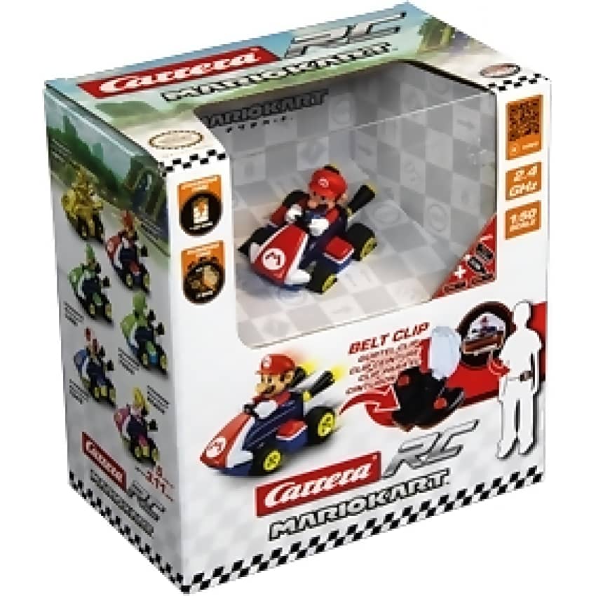 Carrera RC 2.4GHz Mario Kart™ Mini RC 1:50 scale Mario