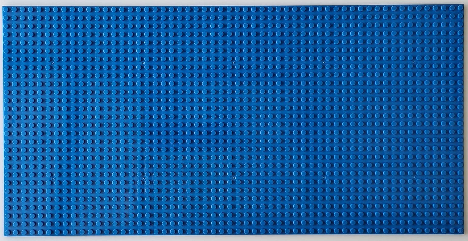 BASEPLATE 28x56 Studs D/blue Generic Brand