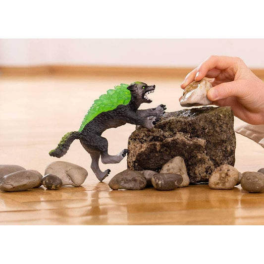 Schleich - Granite Wolf - Eldrador® Creatures Figurine