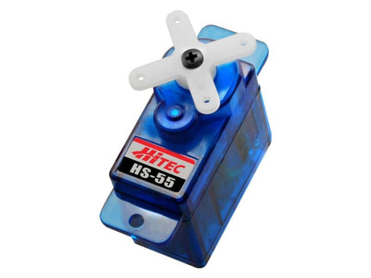 HITEC -  HS 55 FEATHER SERVO 7.5G BLUE