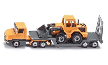 Siku - Low Loader With Front Loader Transport  Load-up