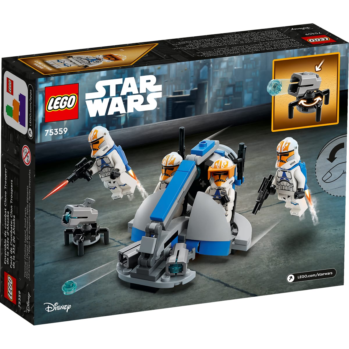 LEGO 75359 332nd Ahsoka's Clone Trooper Battle Pack - Star Wars