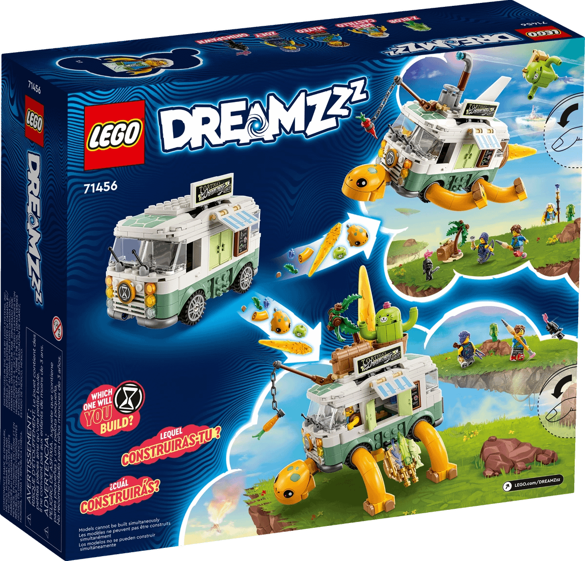 LEGO 71456 Mrs. Castillo's Turtle Van - DreamZzz