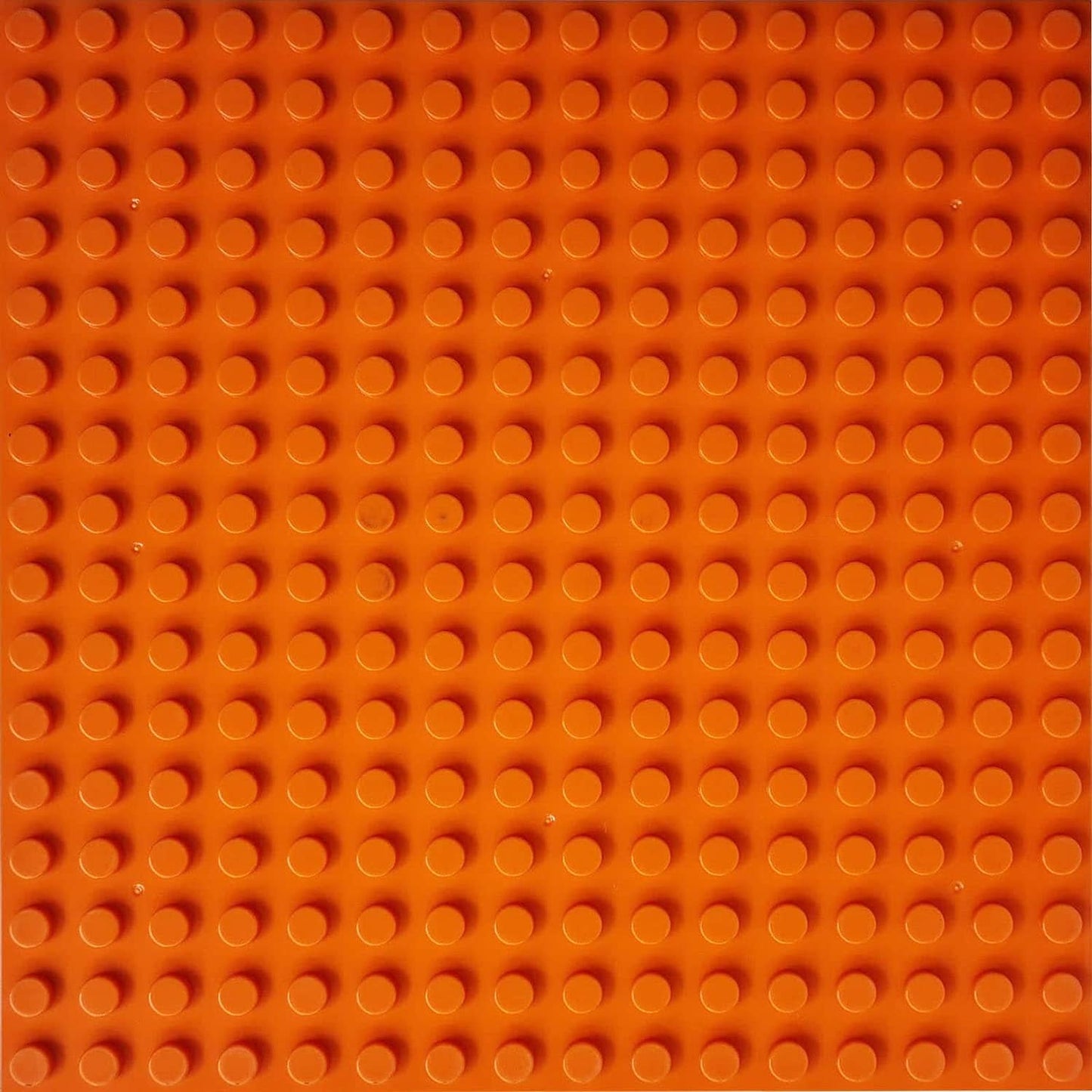 BASEPLATE 16x16 Big Studs Orange Generic Brand